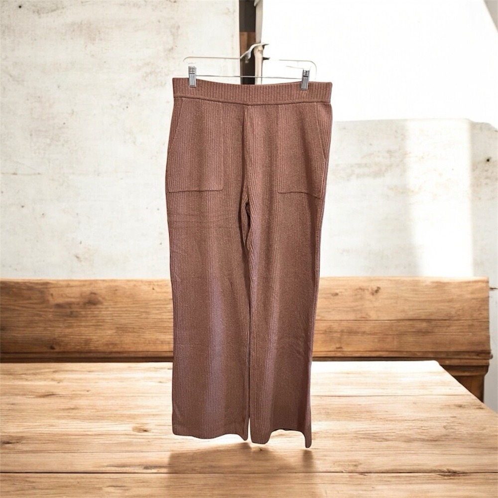 Athleta Felicity Cozy Boucle Wide Leg Pant‎ L